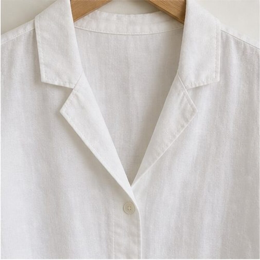 White Puff Sleeve Top - Picture 4 of 6